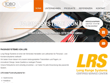 Tablet Screenshot of lrs-pager.de